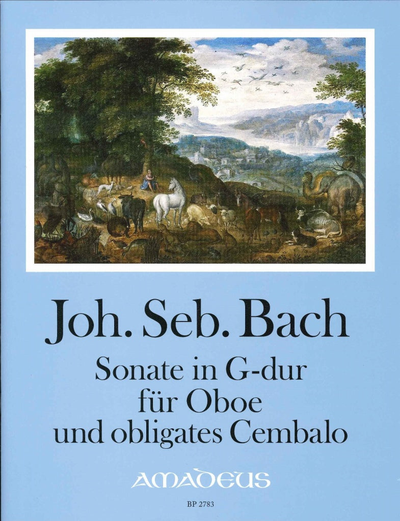 Bach, Sonata in G, after BWV 1032 (Amadeus Verlag)