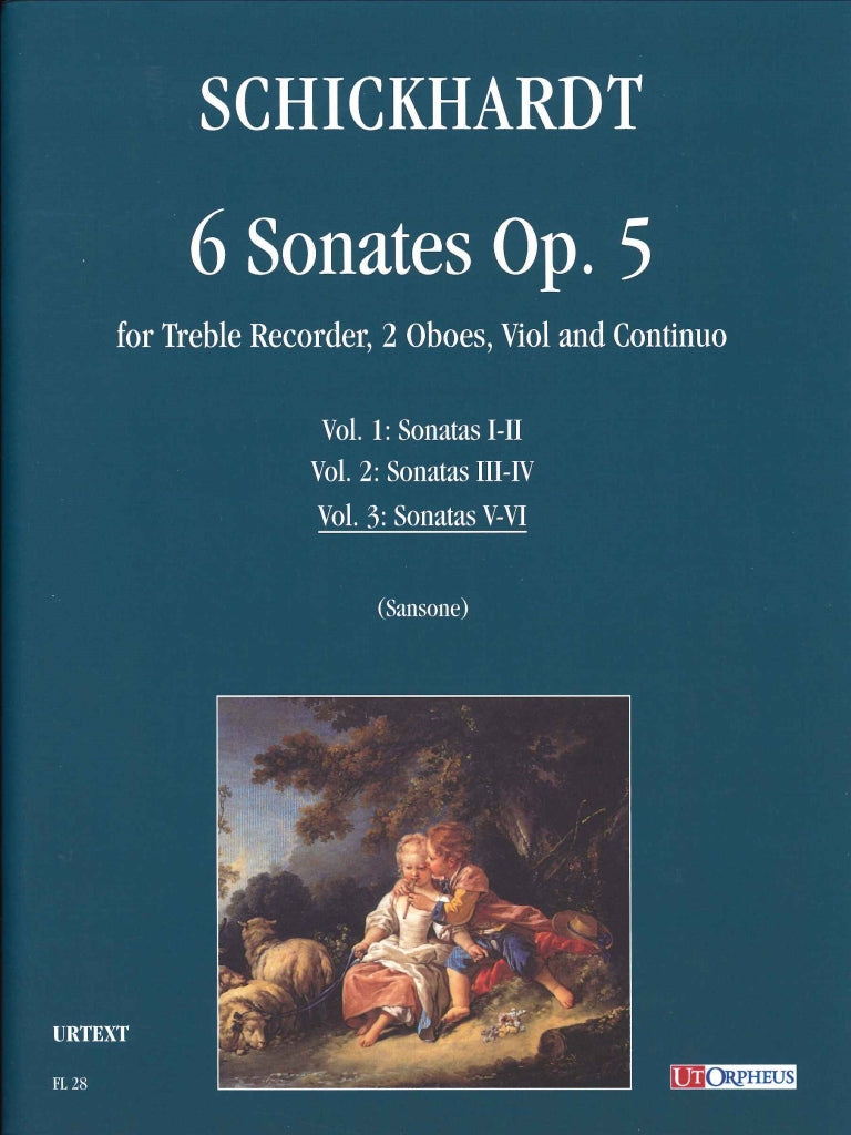 Schickhardt, Sonatas op. 5/5, 6 (Ut Orpheus)
