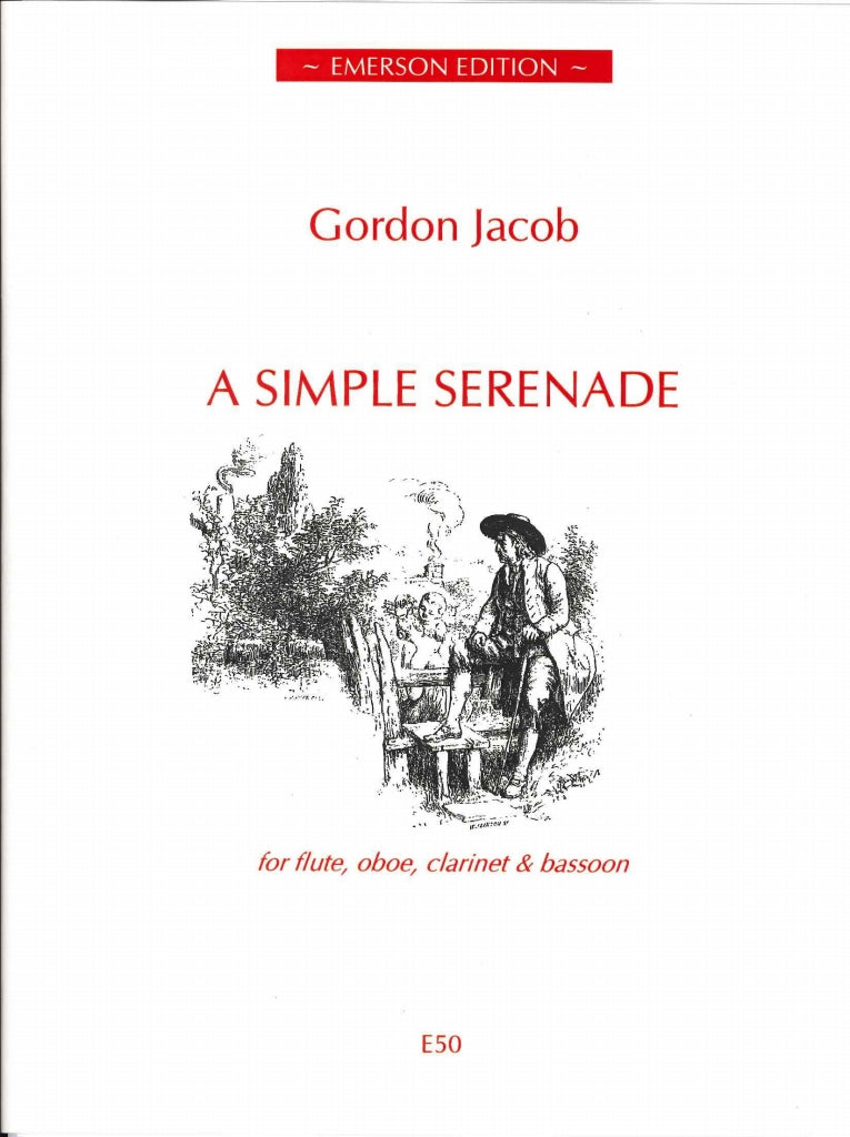 Jacob, Simple Serenade (Fl,Ob,Cl,Bn) (Emerson Edition)
