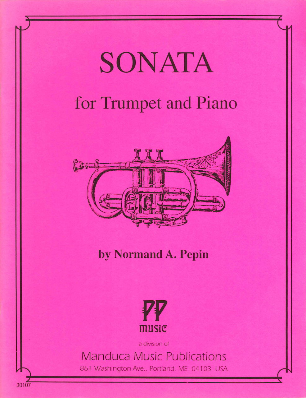 Pepin, Sonata for Trumpet and Piano (PP Music)
