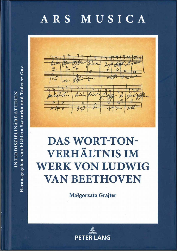 Grajter Wort-Ton-Verhaltnis Werk Beethov (Peter Lang)