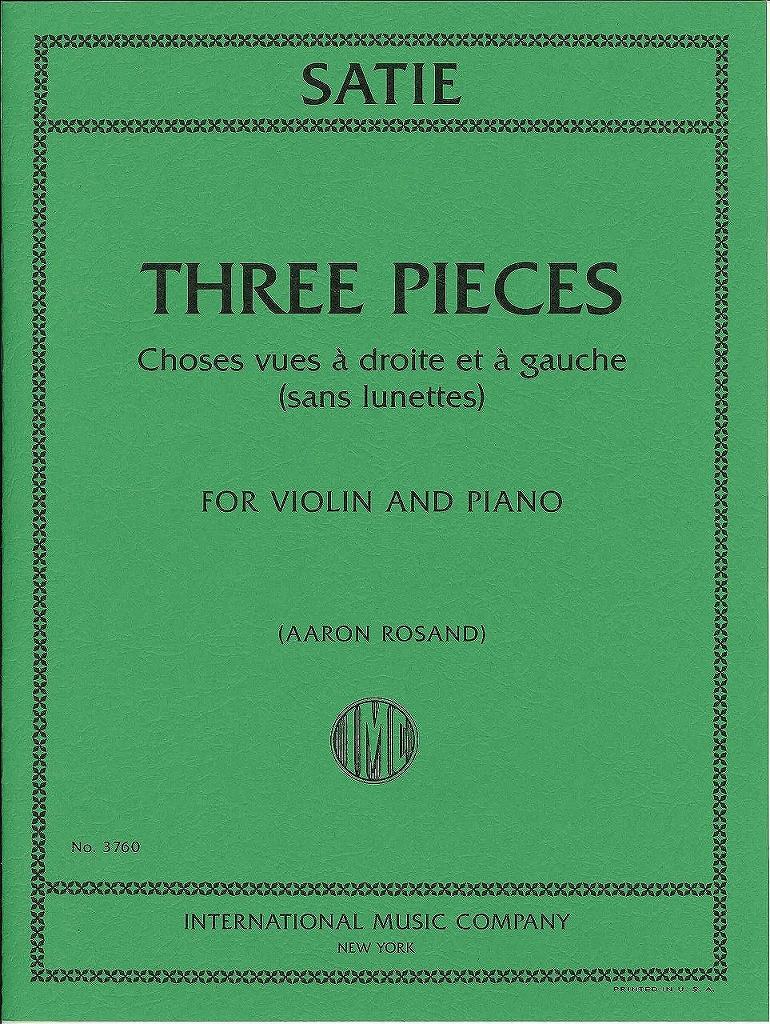 Satie, Choses vues a droite et a gauche (IMC)