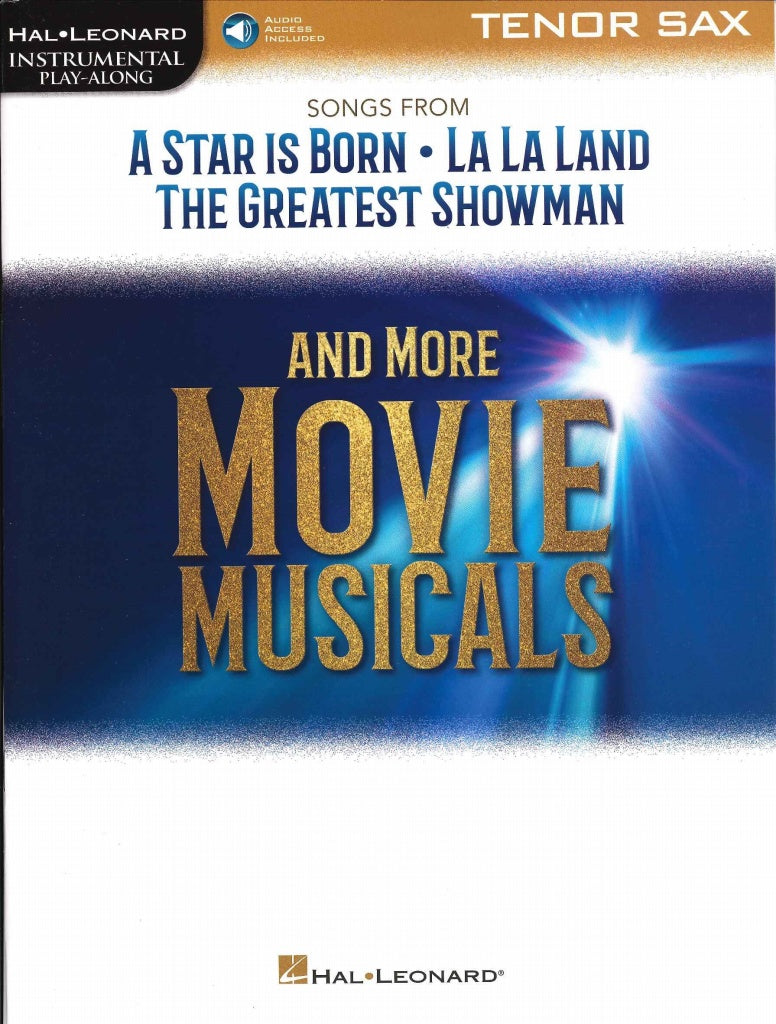 Movie Musicals (TSax,Online Audio) (Hal Leonard)