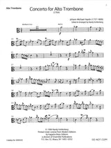 Haydn,M., Concerto for Alto Trombone (Modern Editions/Kagarice Brass Editions)