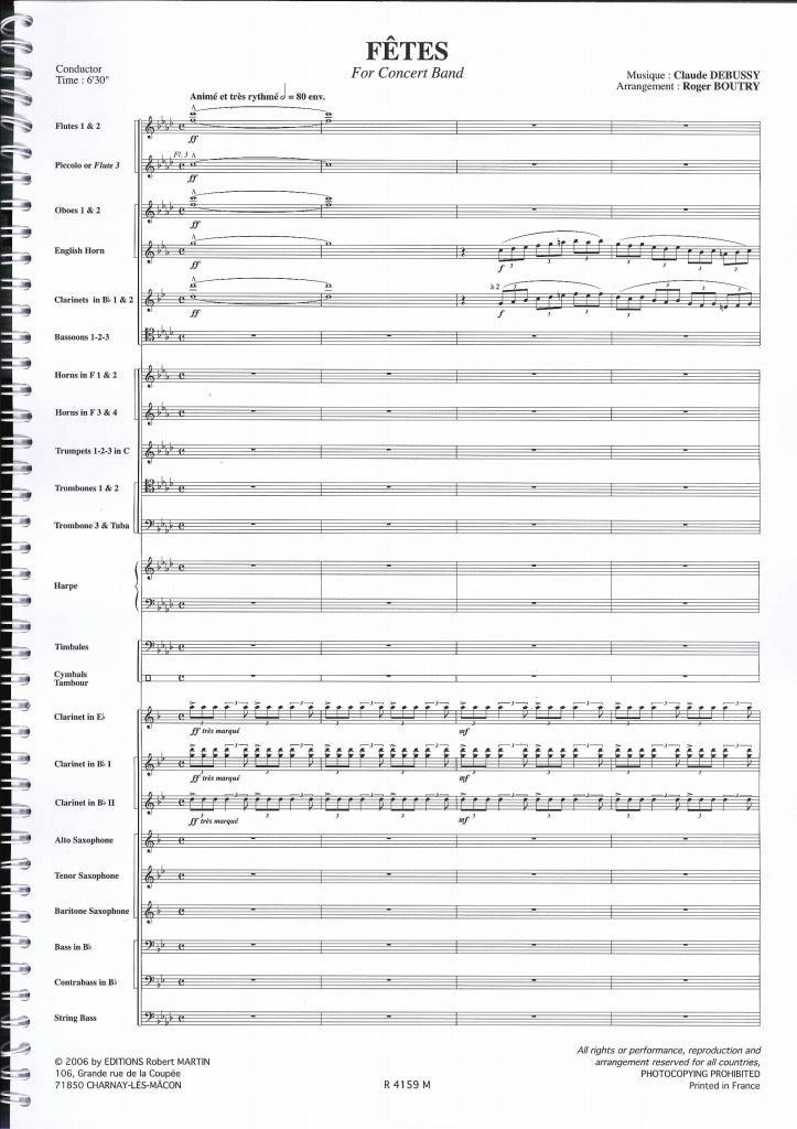 Debussy, Fetes from '3 Nocturnes' (Robert Martin)