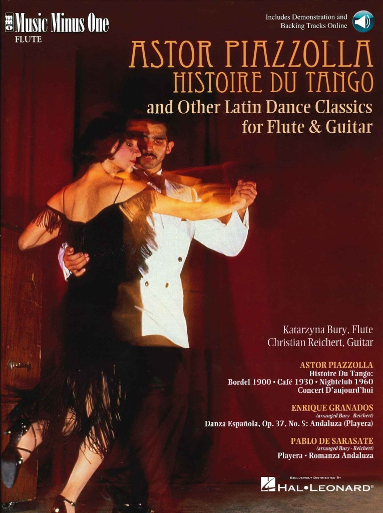 Piazzolla, Histoire du Tango: Flute Ed. (Music Minus One)
