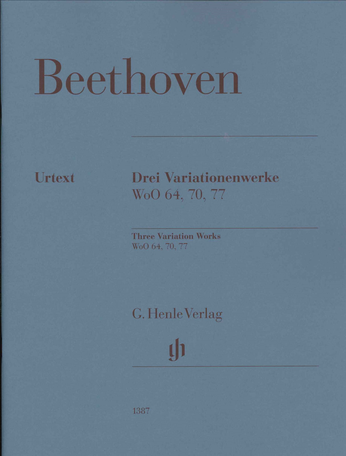 Beethoven, Variations WoO 64, 70, 77 (Henle)