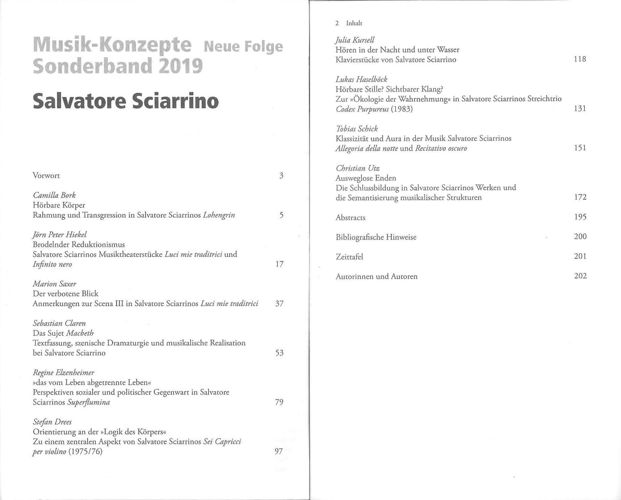 Tadday, Salvatore Sciarrino (Text + Kritik)