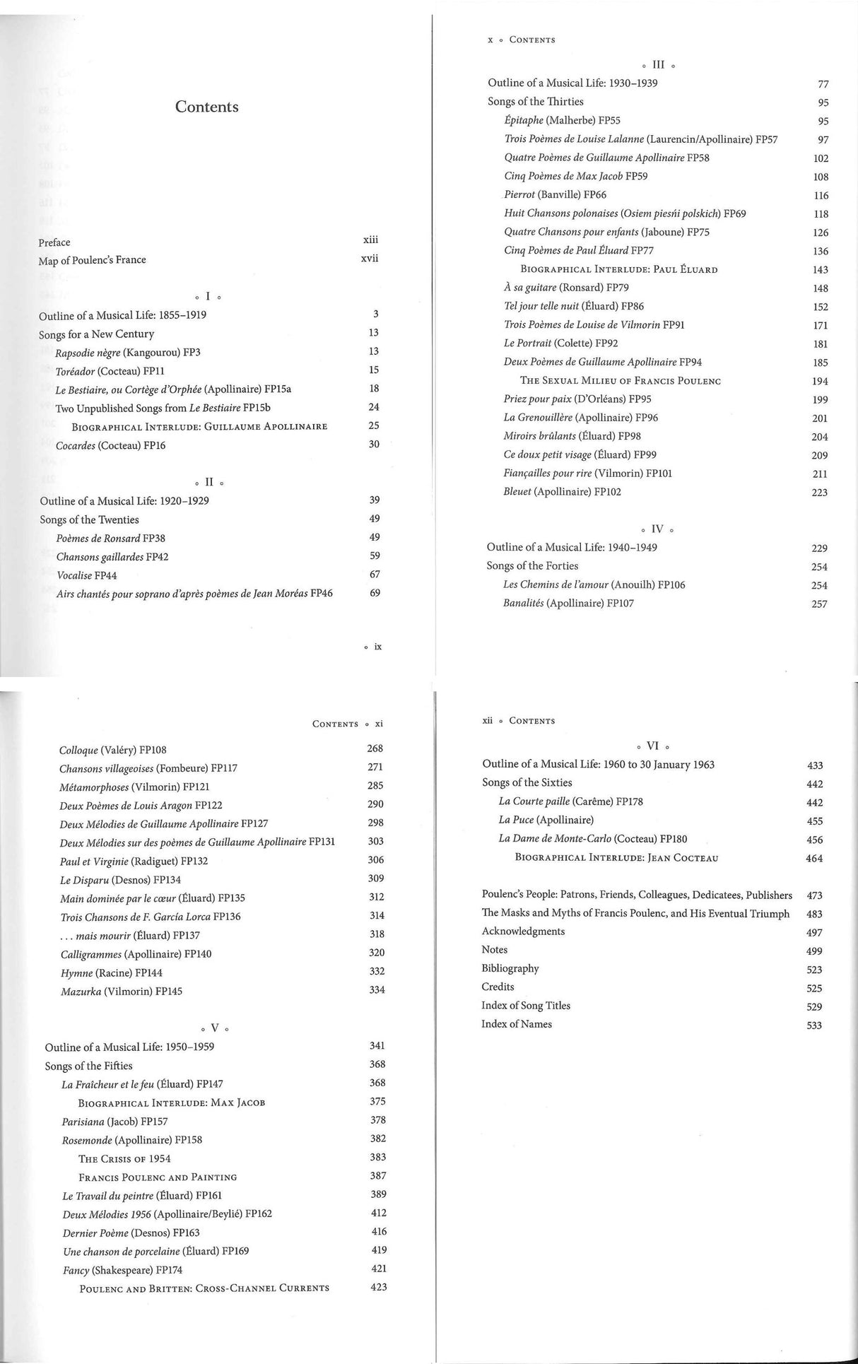 Johnson, Poulenc: The Life in the Songs (Liveright/W.W.Norton)
