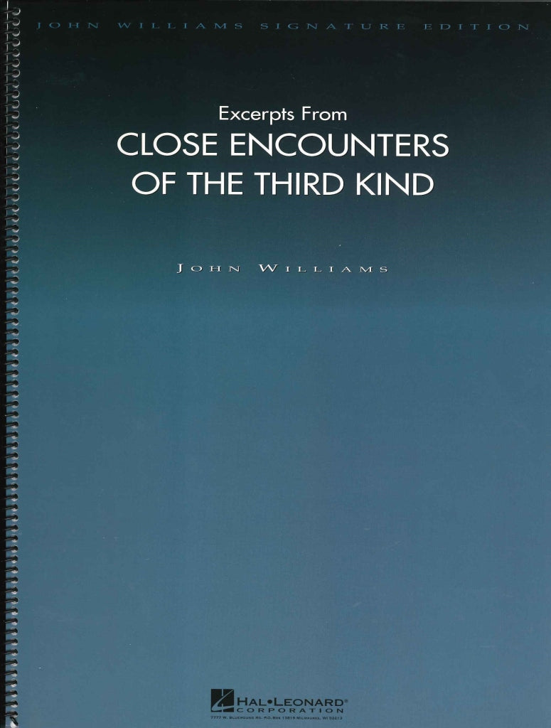 Williams, Close Encounters... Score (Hal Leonard)