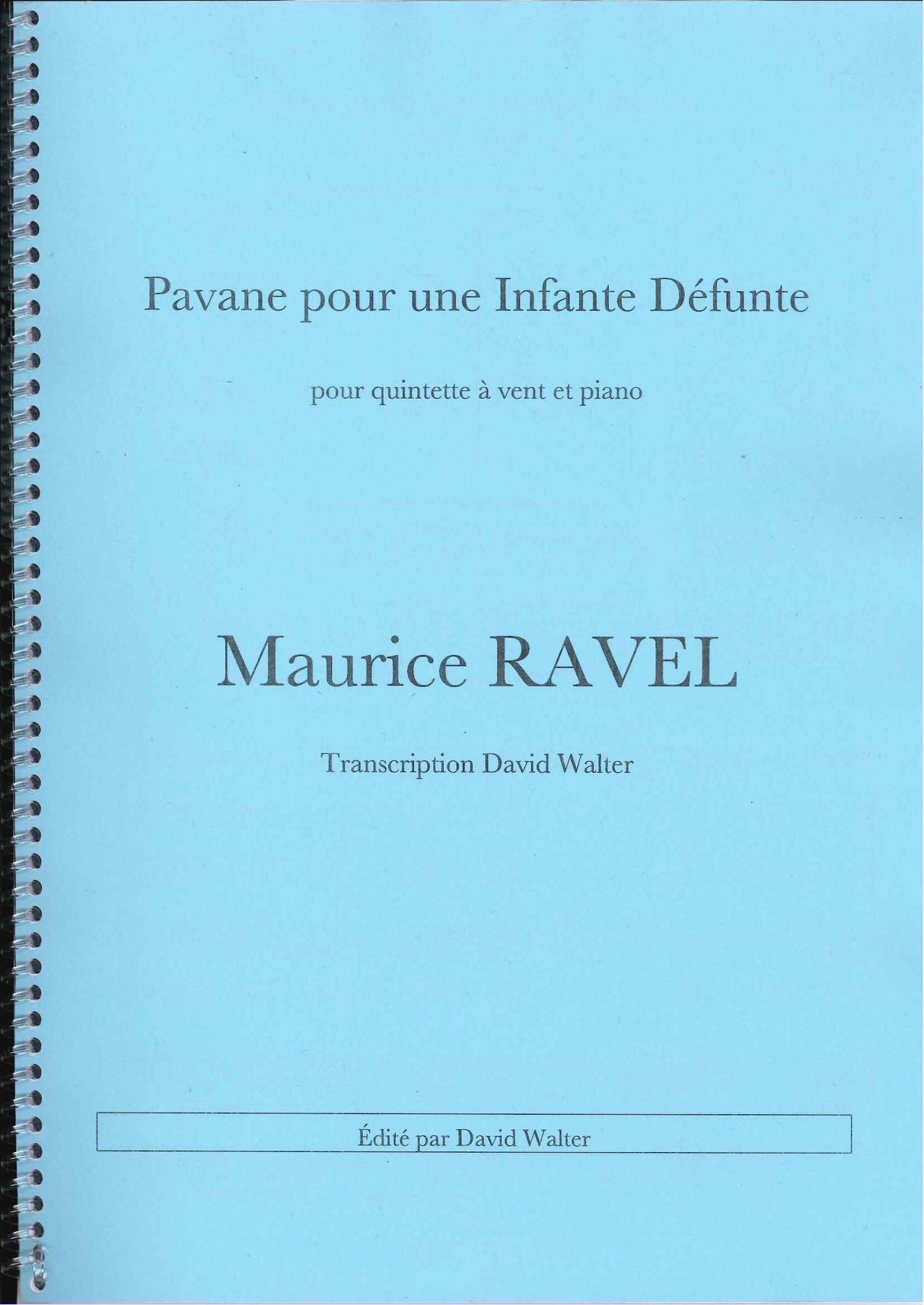 Ravel, Pavane pour une infante defunte (David Walter)