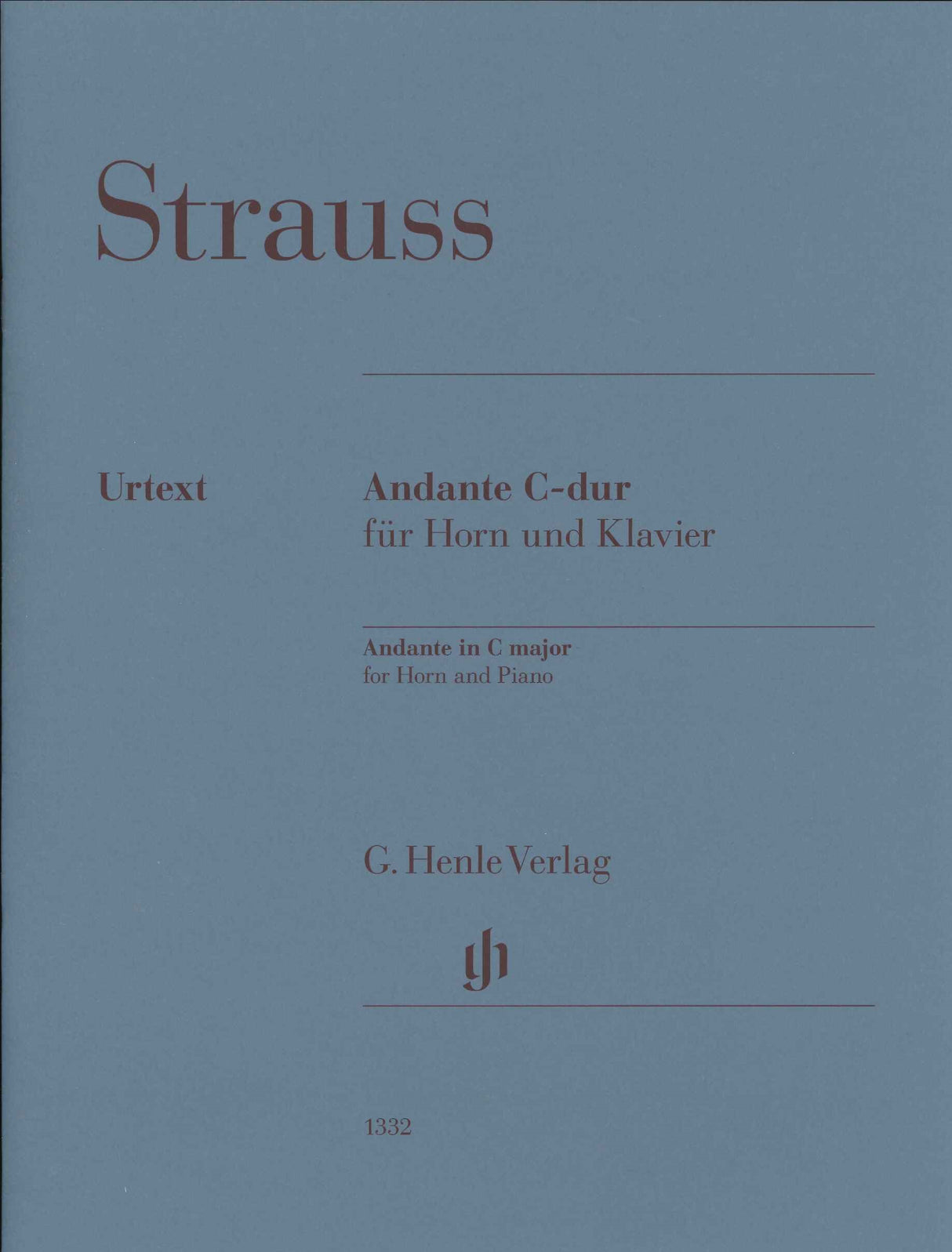 Strauss,R., Andante in C TrV 155 (Henle)