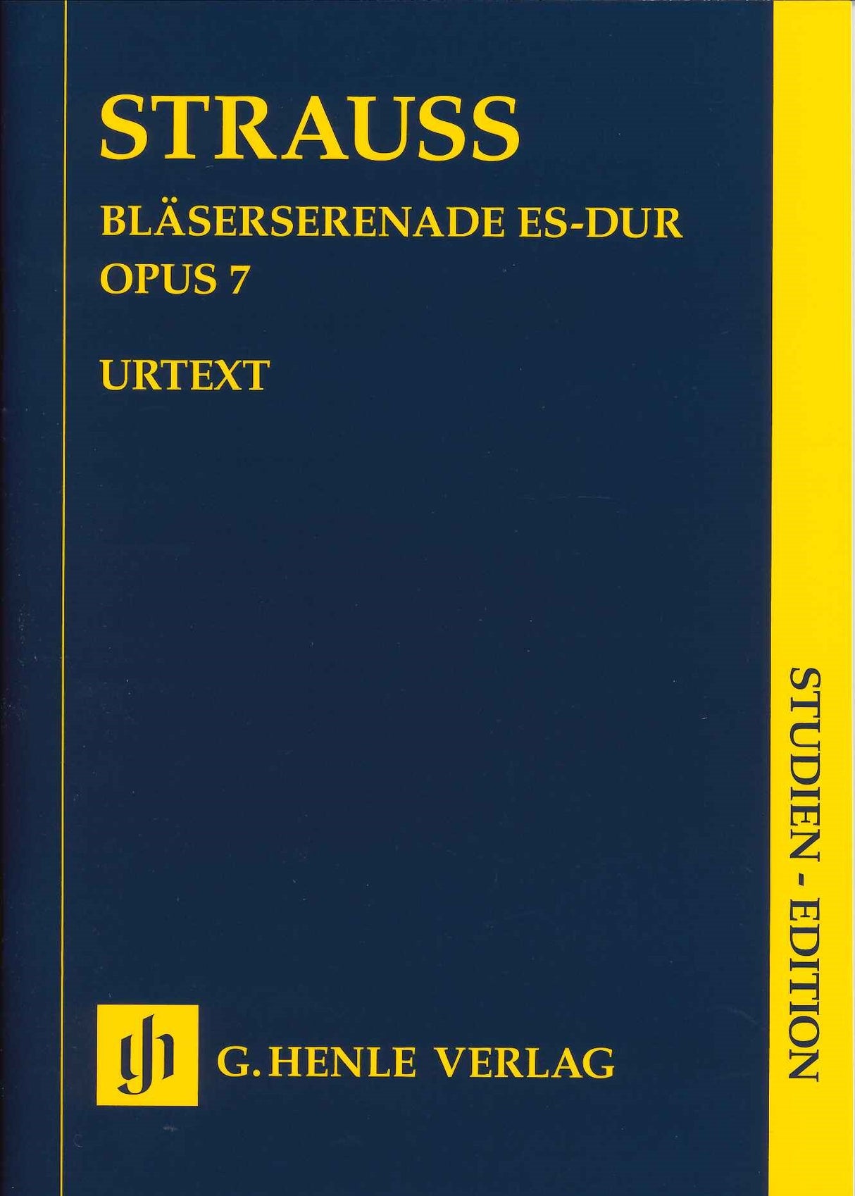 Strauss,R., Serenade op. 7 in Eb (Henle)
