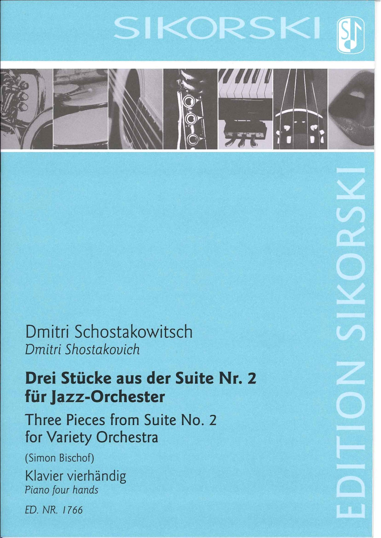 Shostakovich, Suite No. 2, 3 Pieces (Sikorski)