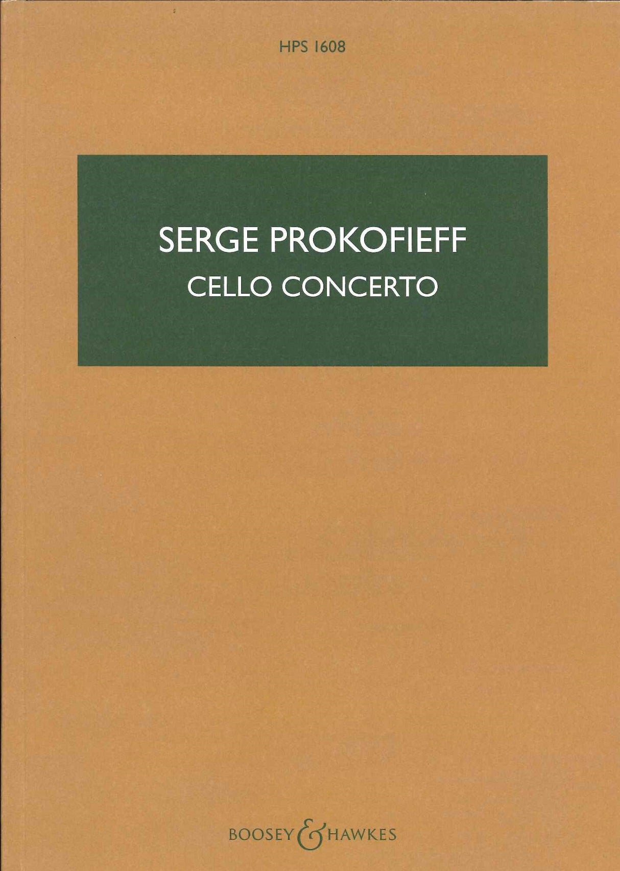 Prokofiev, Concerto for Cello op. 58 (Boosey)