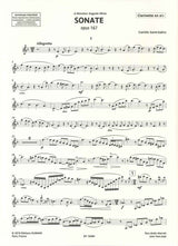 Saint-Saens, Sonata op. 167 (Lemaitre) (Durand)