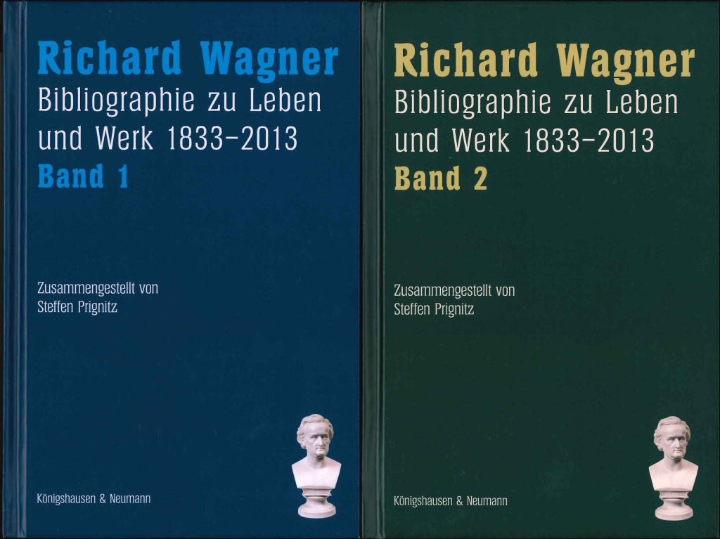 Prignitz, Richard Wagner Bd 1 & 2 (Konigshausen & Neumann)