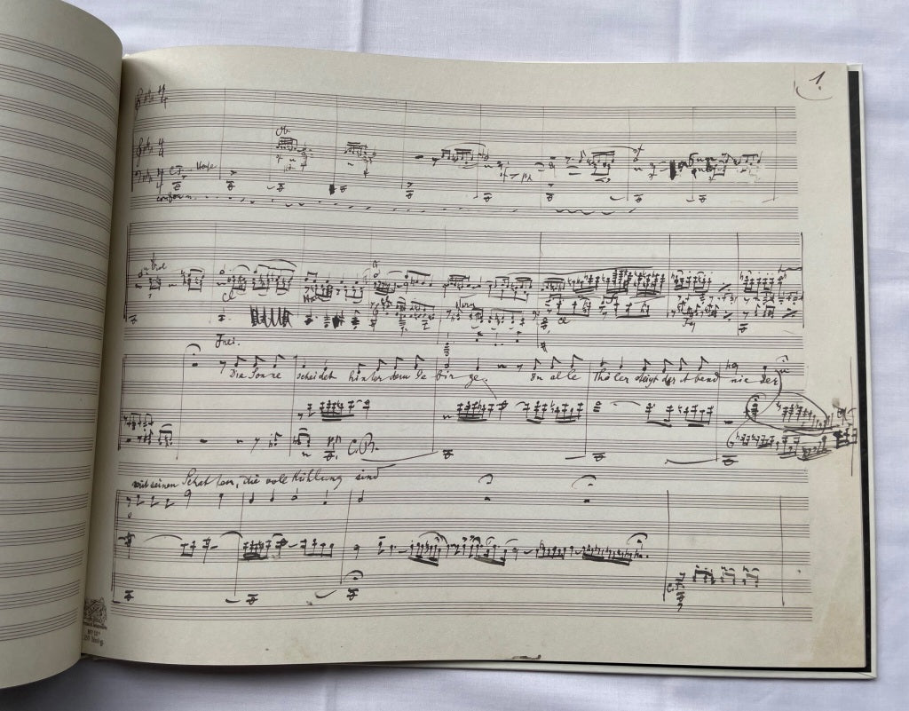 Mahler, Lied von der Erde-Abschied (3v.) (Gustav Mahler Stichting Nederland)