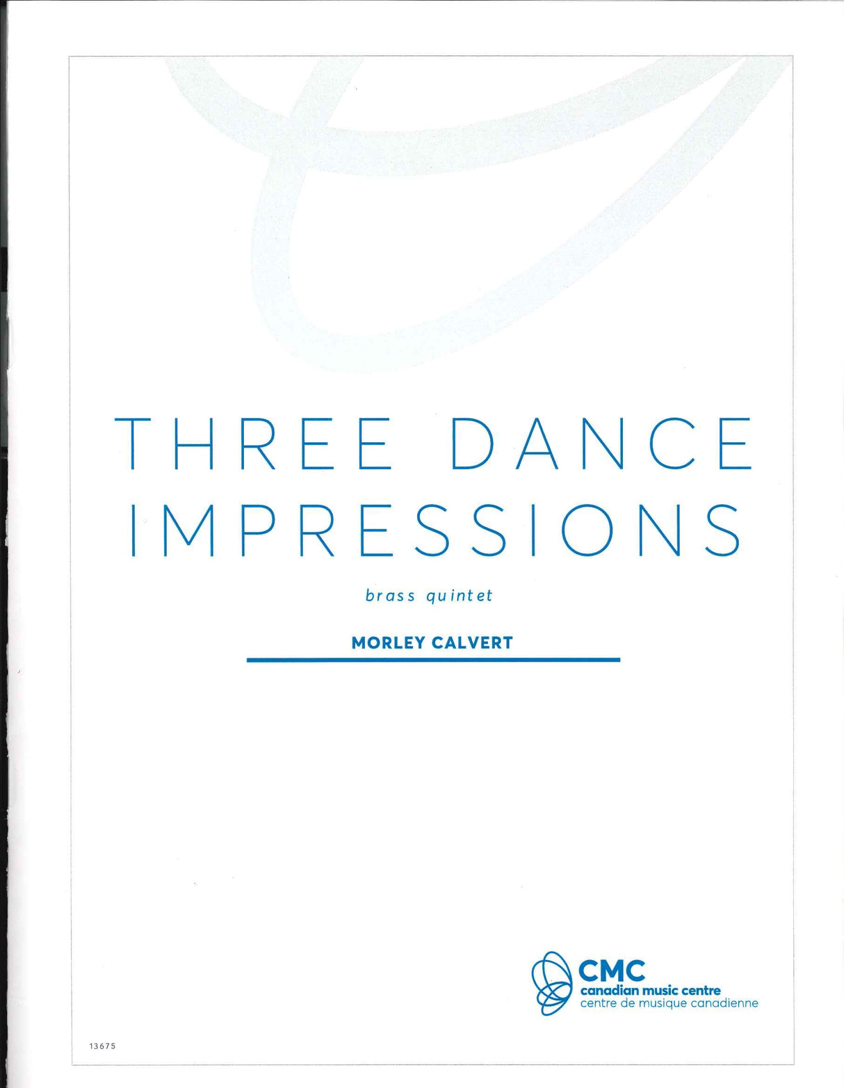 Calvert, Three Dance Impressions (Canadian Music Centre)