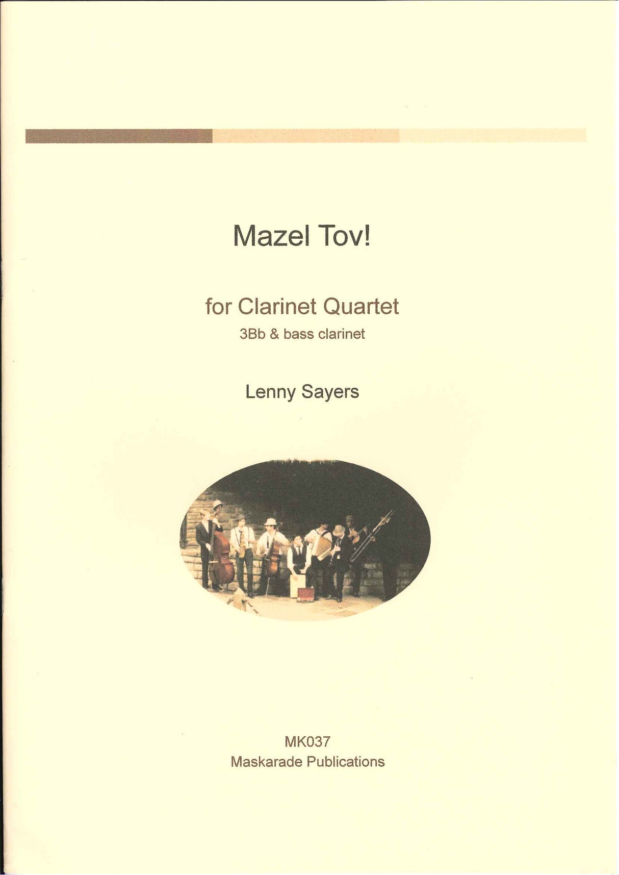 Sayers, Mazel Tov! (3BbCl,BsCl) (Maskarade Publications)
