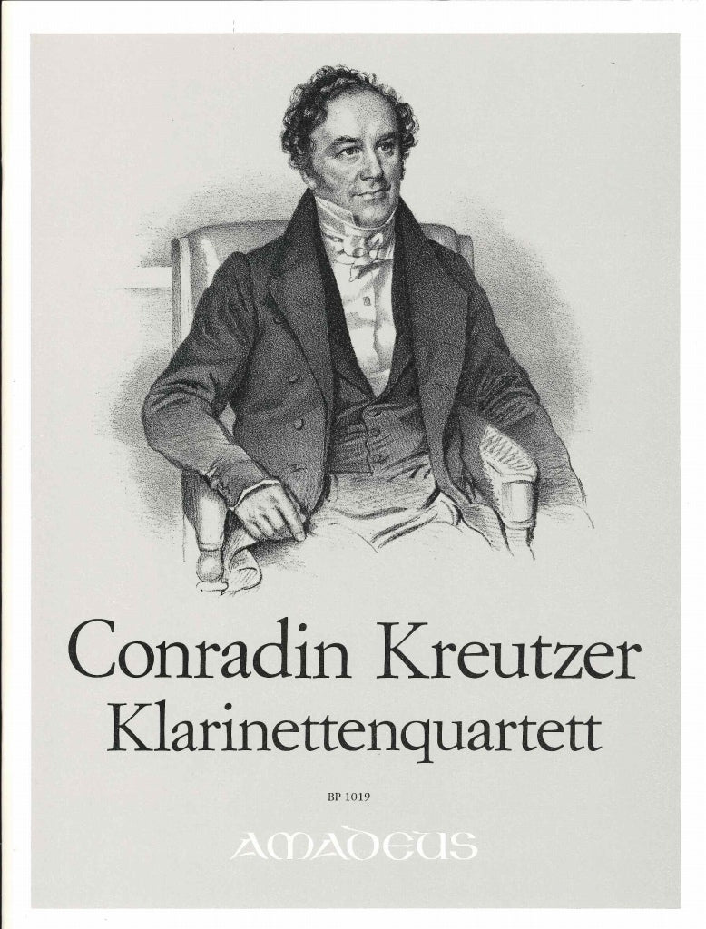 Kreutzer,C., Quartet in Eb (Cl,Vn,Va,Vc) (Amadeus Verlag)