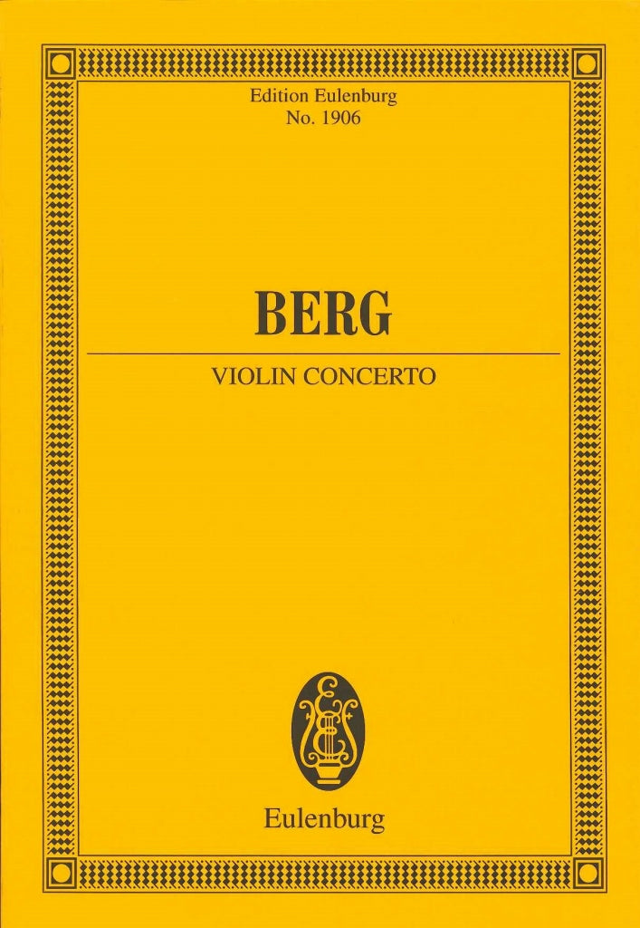 Berg, Concerto for Violin (Jaman) (Eulenburg)