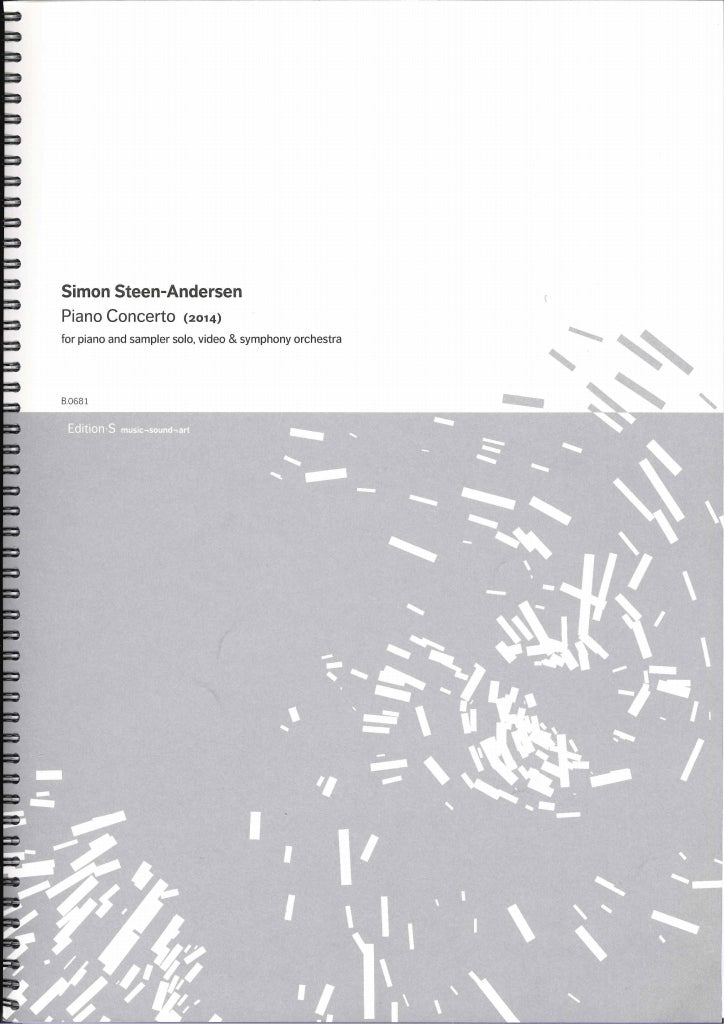 Steen-Andersen, Concerto for Piano (Samfundet (Edition S))