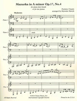 Chopin/Skoryk, Mazurka op. 17/4 Jazz Par (Duma Music)