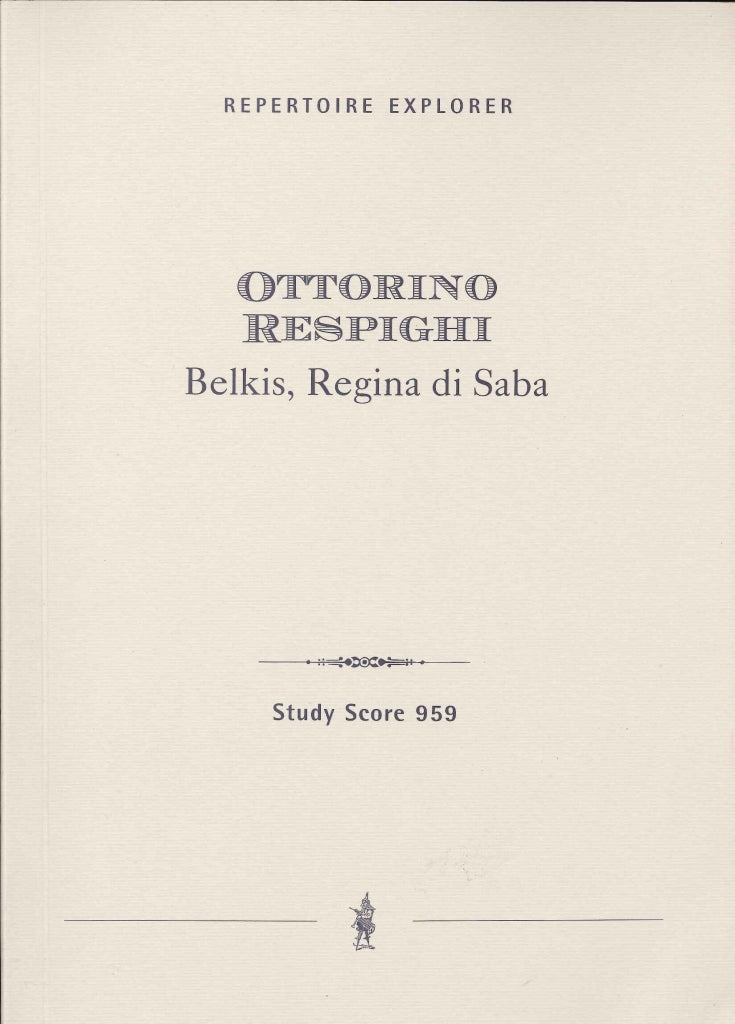 Respighi, Belkis, regina di Saba Complet (Hoflich)