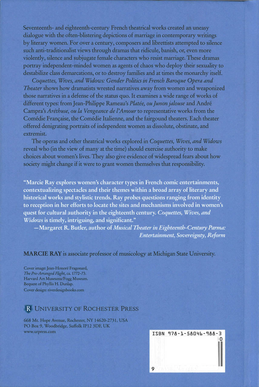 Ray, Coquettes, Wives, and Widows (Rochester Press, University of)