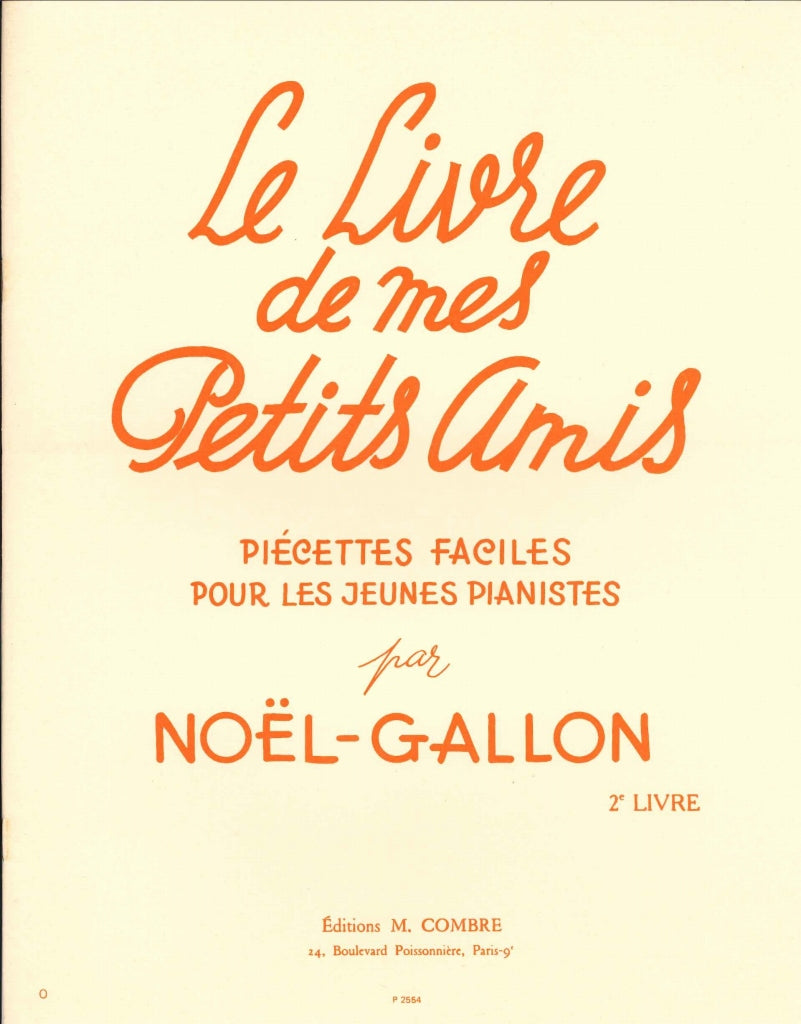 Noel-Gallon, Livre de mes petits amis 2 (Combre)