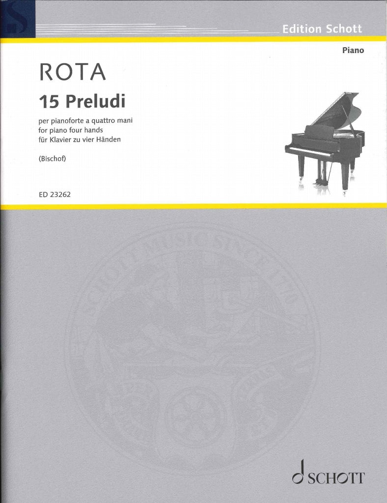 Rota, 15 Preludi (Schott)