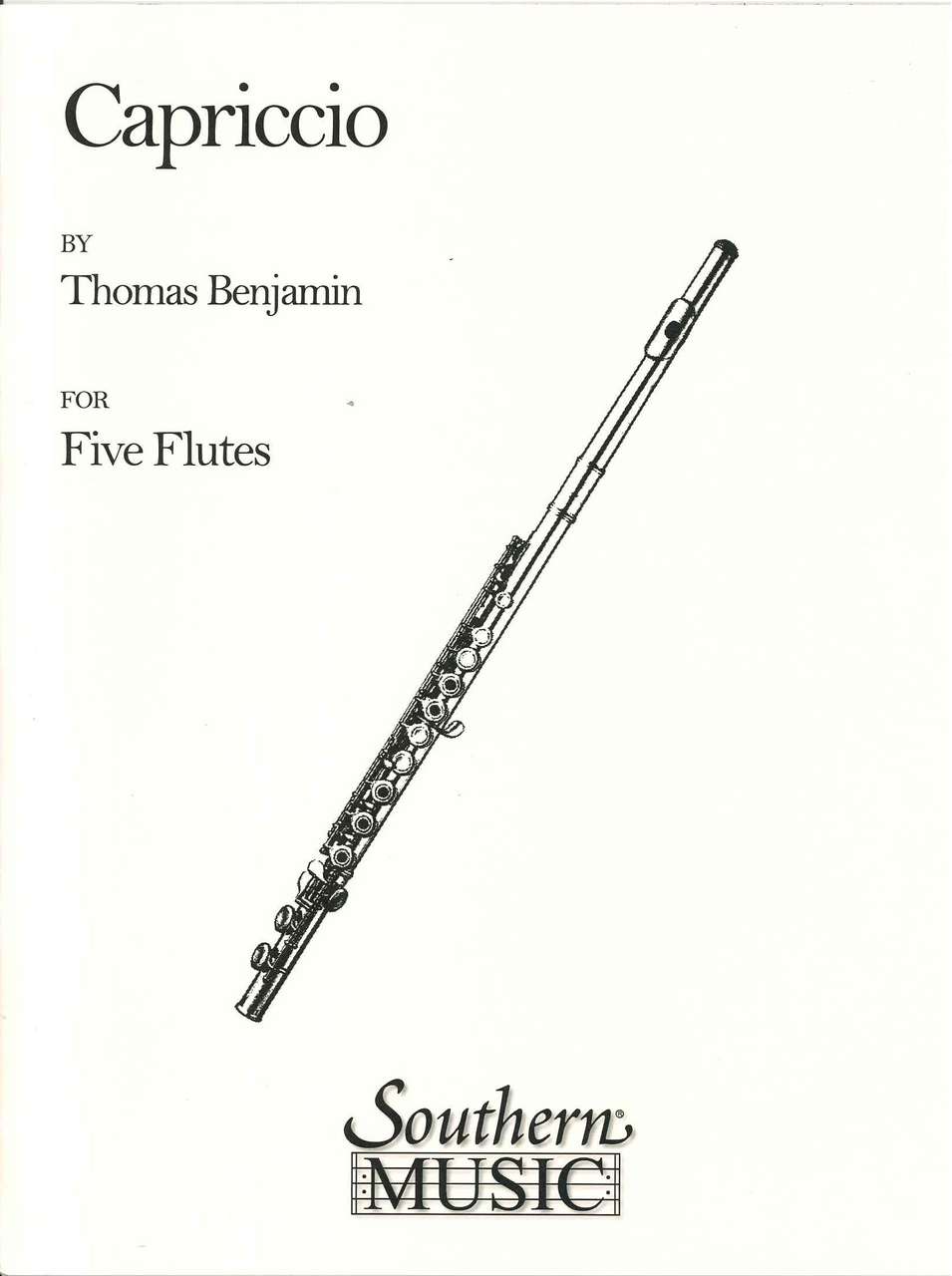 Benjamin, Capriccio (5Fl) (Southern)