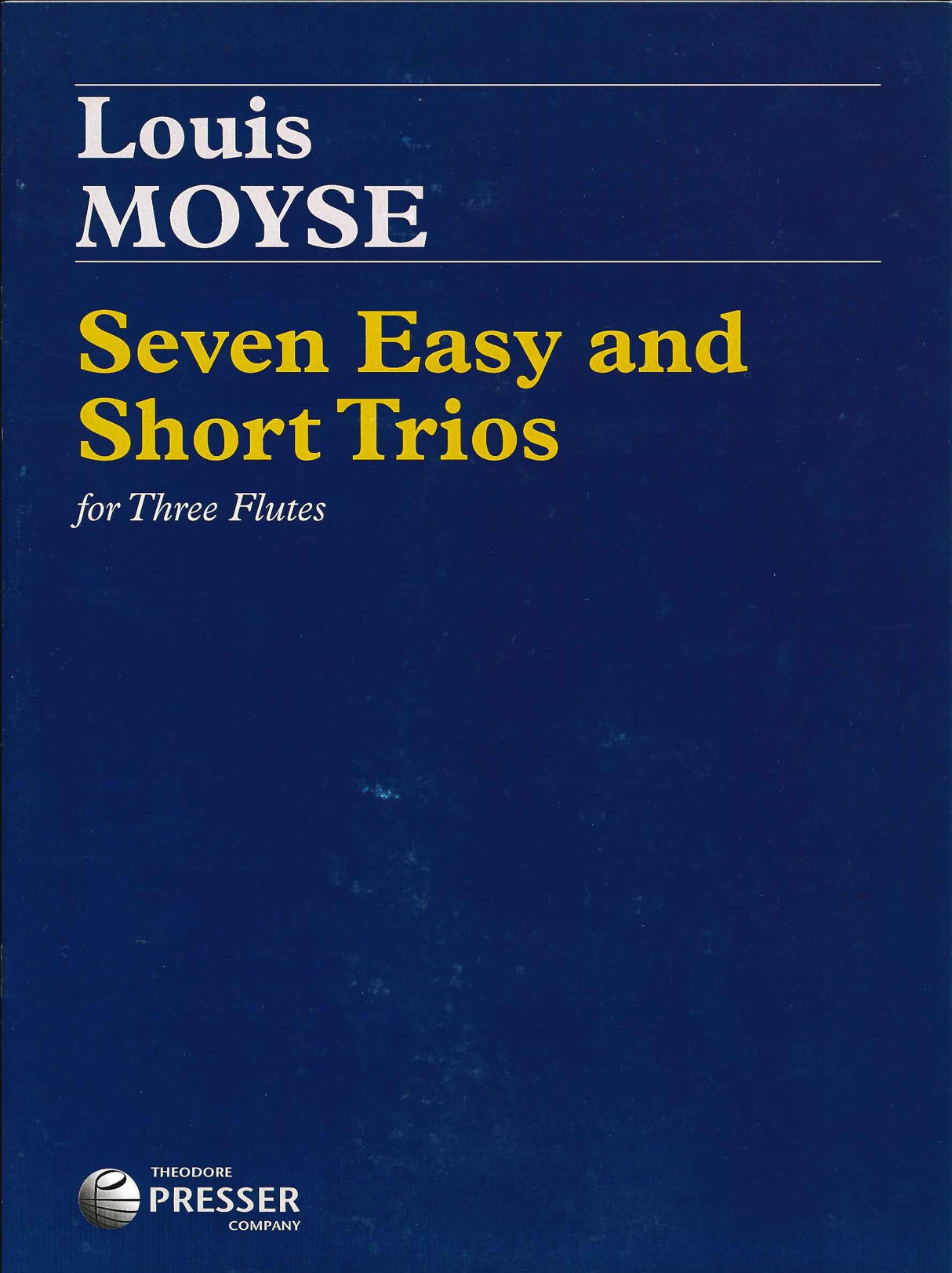 Moyse, 7 Easy and Short Trios op. 34 (Presser)