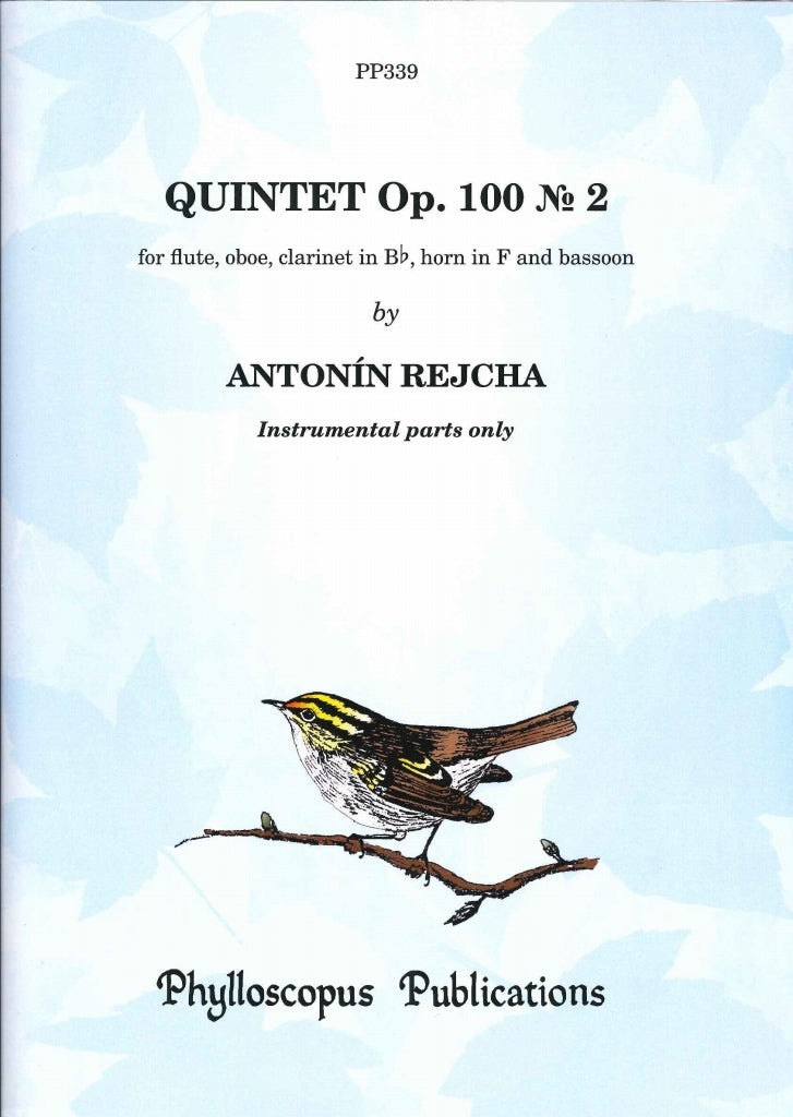 Reicha, Quintet op. 100/2 in d (Phylloscopus Publications)