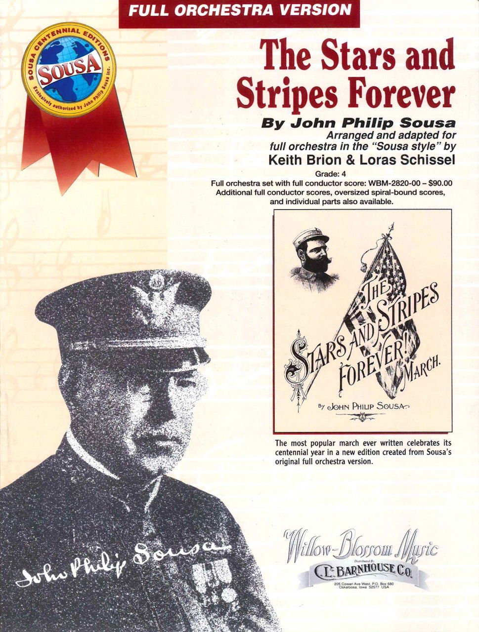Sousa, Stars & Stripes Forever (Orch) (Barnhouse)