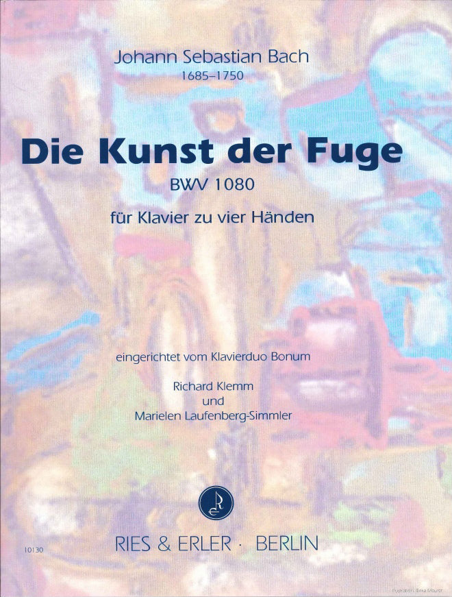 Bach, Kunst der Fuge, BWV 1080 (Ries & Erler)