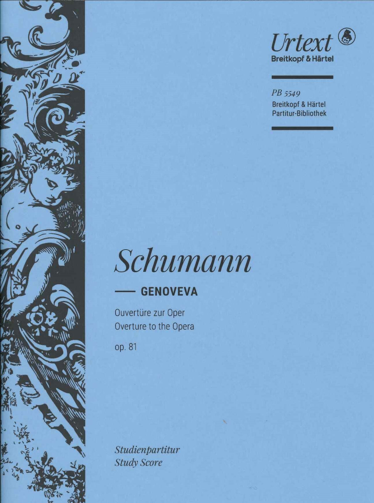 Schumann, Ov op. 81 Genoveva (Breitkopf)