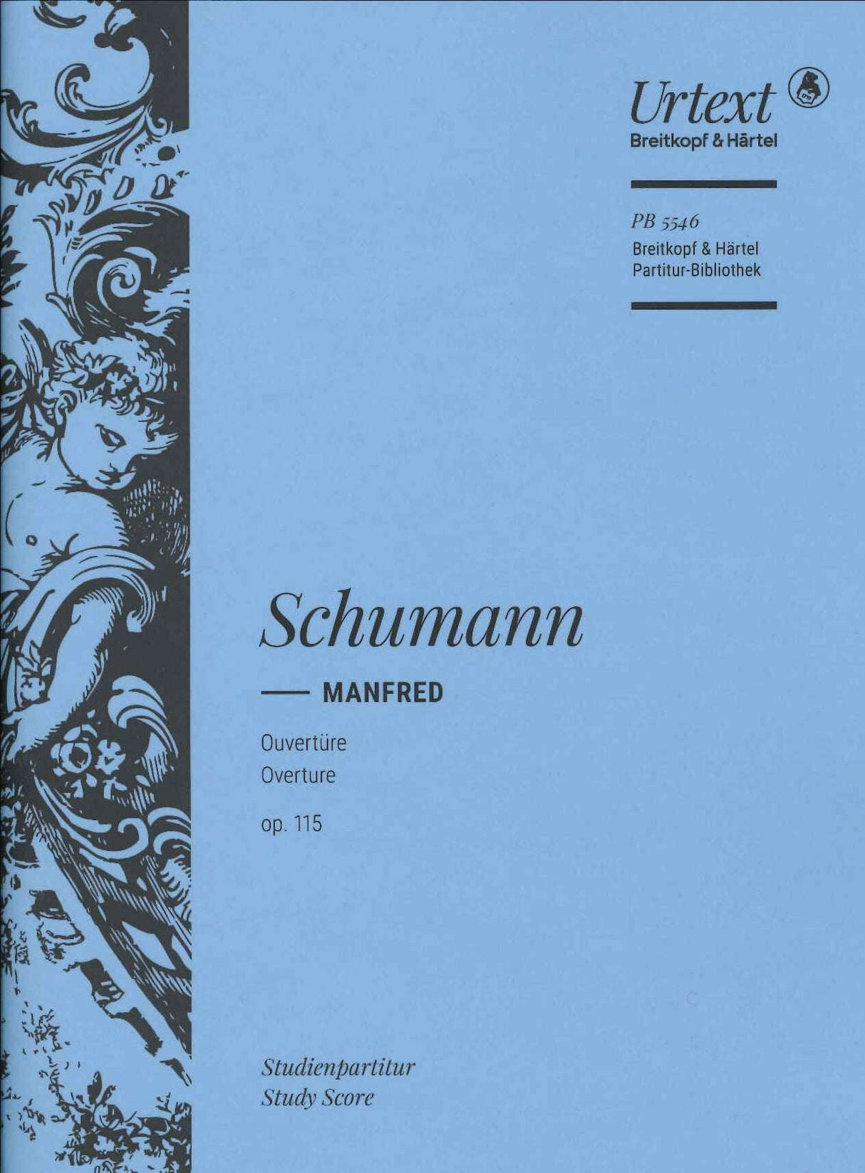 Schumann, Ov op.115 Manfred (Breitkopf)