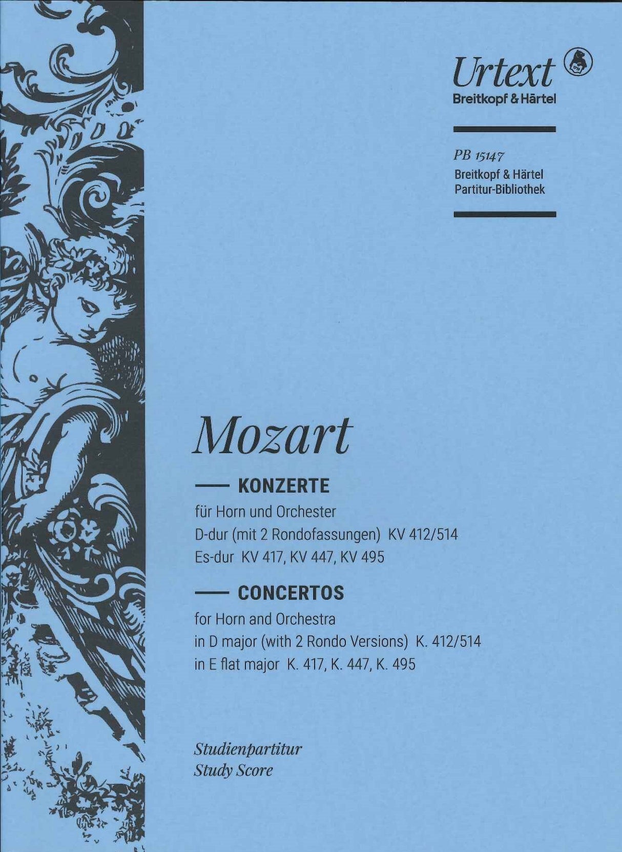 Mozart, Concerto for Horn No. 1-4 (Henle/Breitkopf)