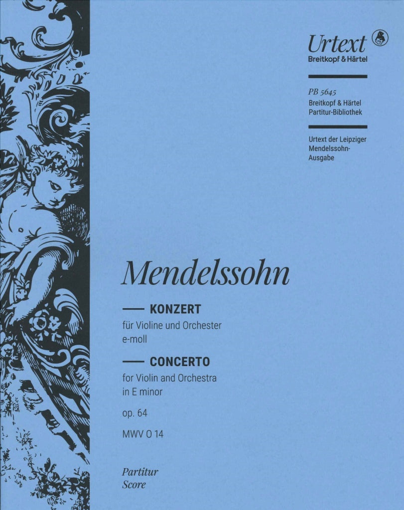 Mendelssohn, Concerto for Violin op. 64 (Breitkopf)
