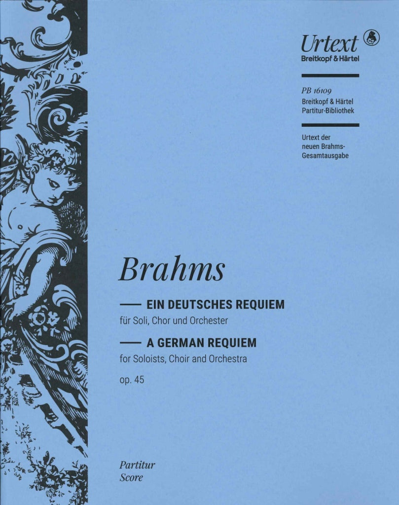 Brahms, Deutsches Requiem Full Score (Henle/Breitkopf)