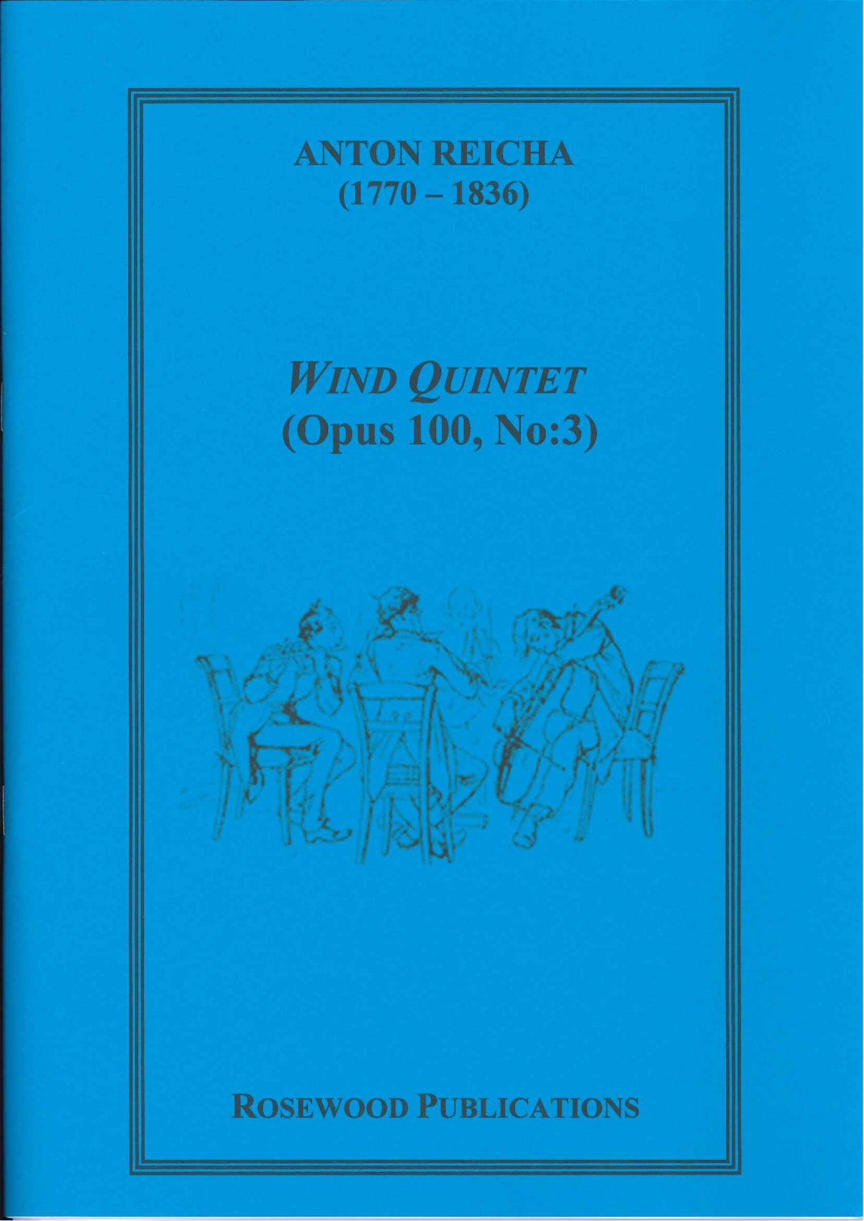 Reicha, Quintet op. 100/3 in Eb (No. 21) (Rosewood)