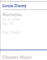 Durey, Nocturne op. 40 in Db (Chester)