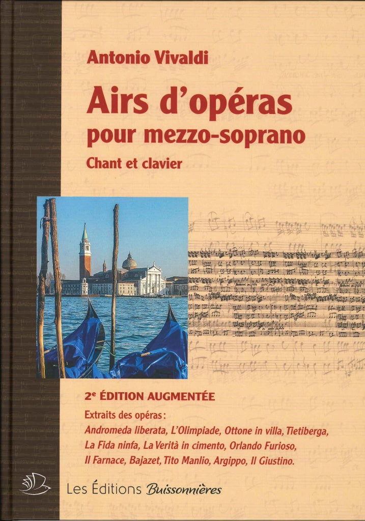 Vivaldi, Airs d'operas pour mezzo-sopran (Buissonnieres)
