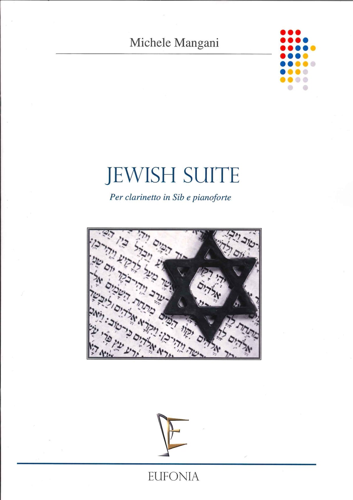 Mangani, Jewish Suite (BbCl,Pf) (Eufonia, Edizioni Musicali)