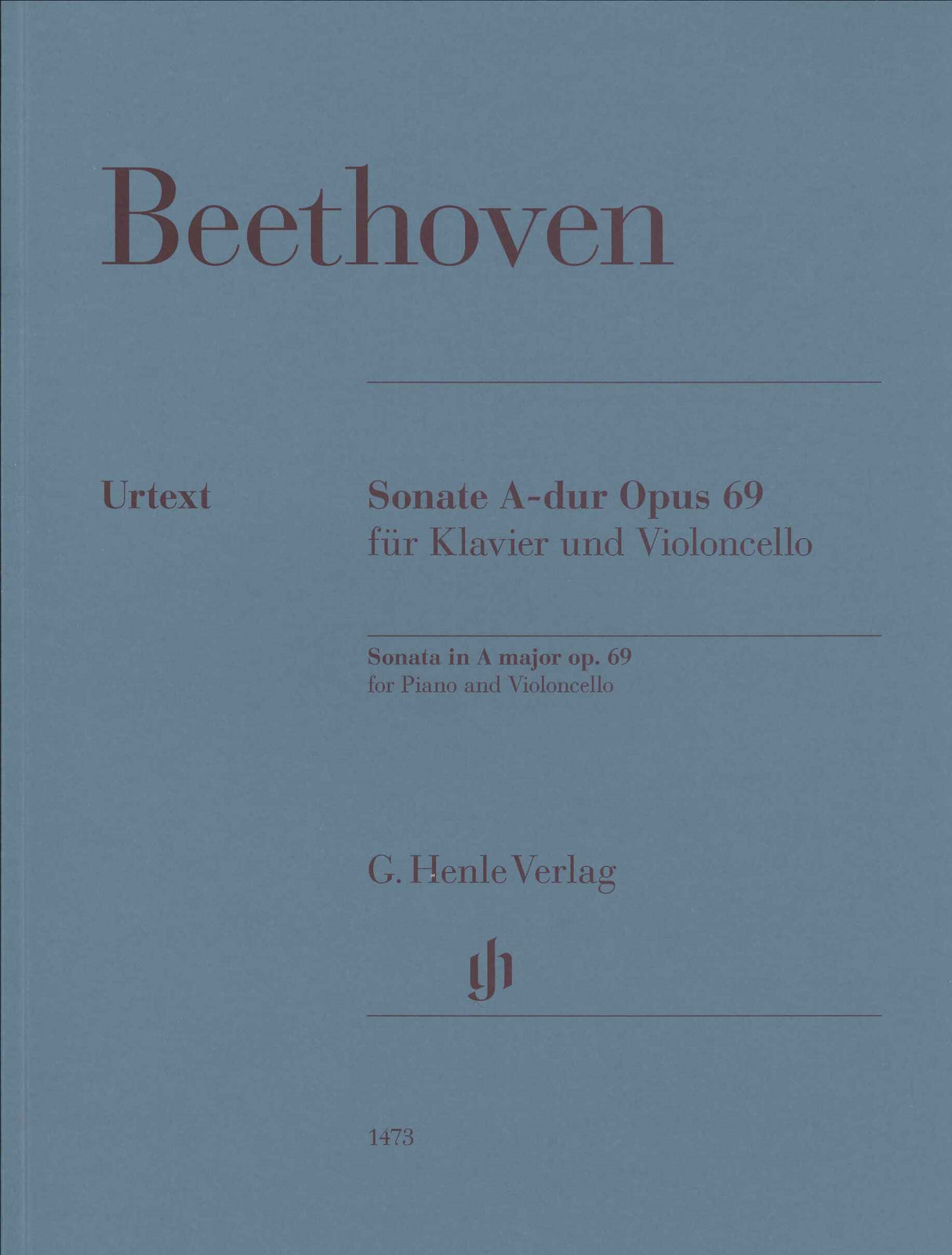 Beethoven, Sonata op. 69 in A (Henle)