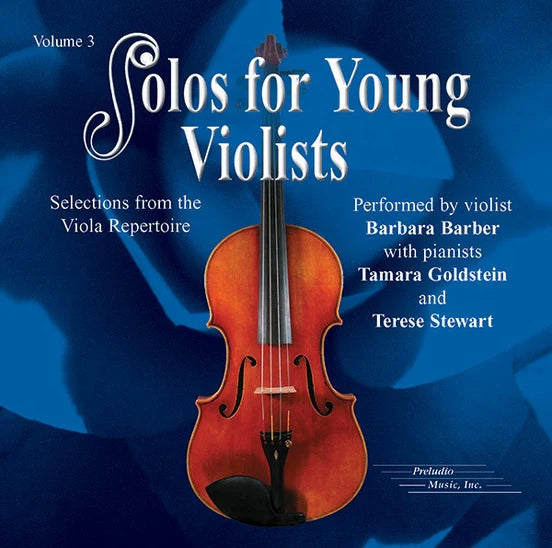 Solos for Young Violists 3: CD (Summy-Birchard)