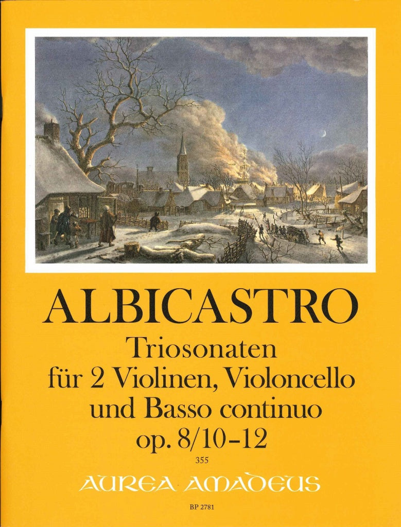Albicastro, Triosonaten op. 8/10-12 (Amadeus Verlag)
