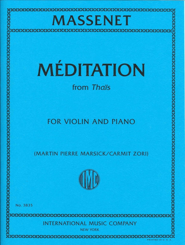 Massenet, Meditation from 'Thais' (IMC)